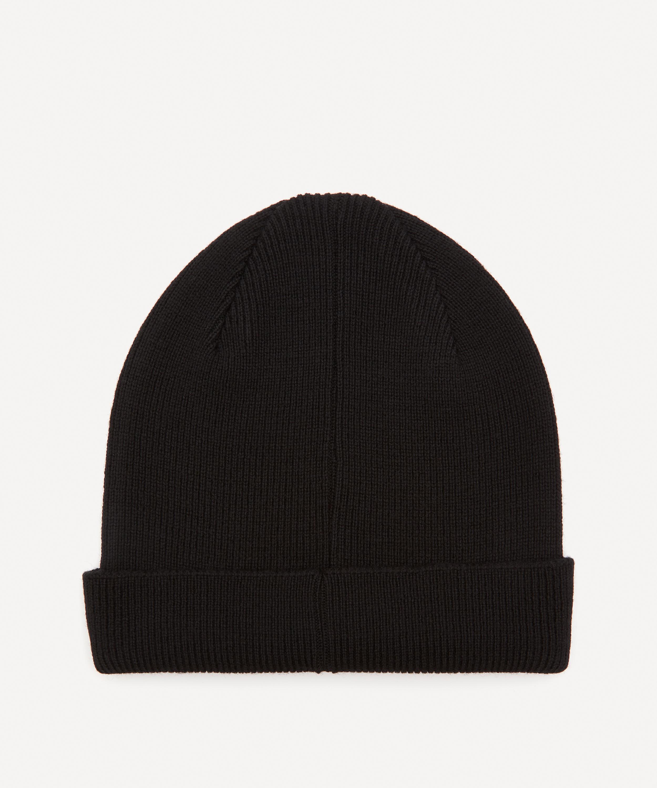 Paul Smith - Zebra Patch Beanie Hat image number 1
