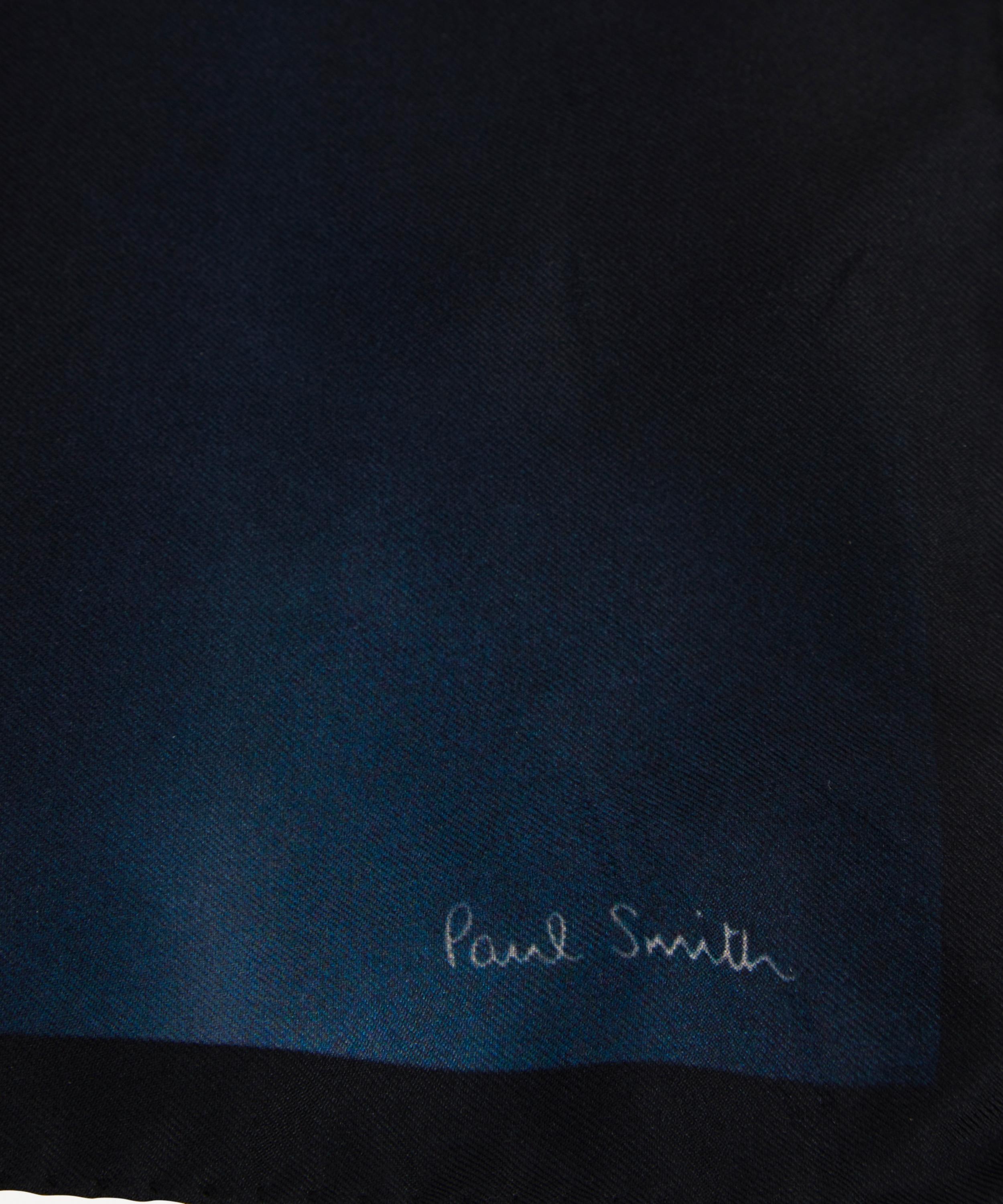 Paul Smith - Silk Shadow Floral Pocket Square image number 3