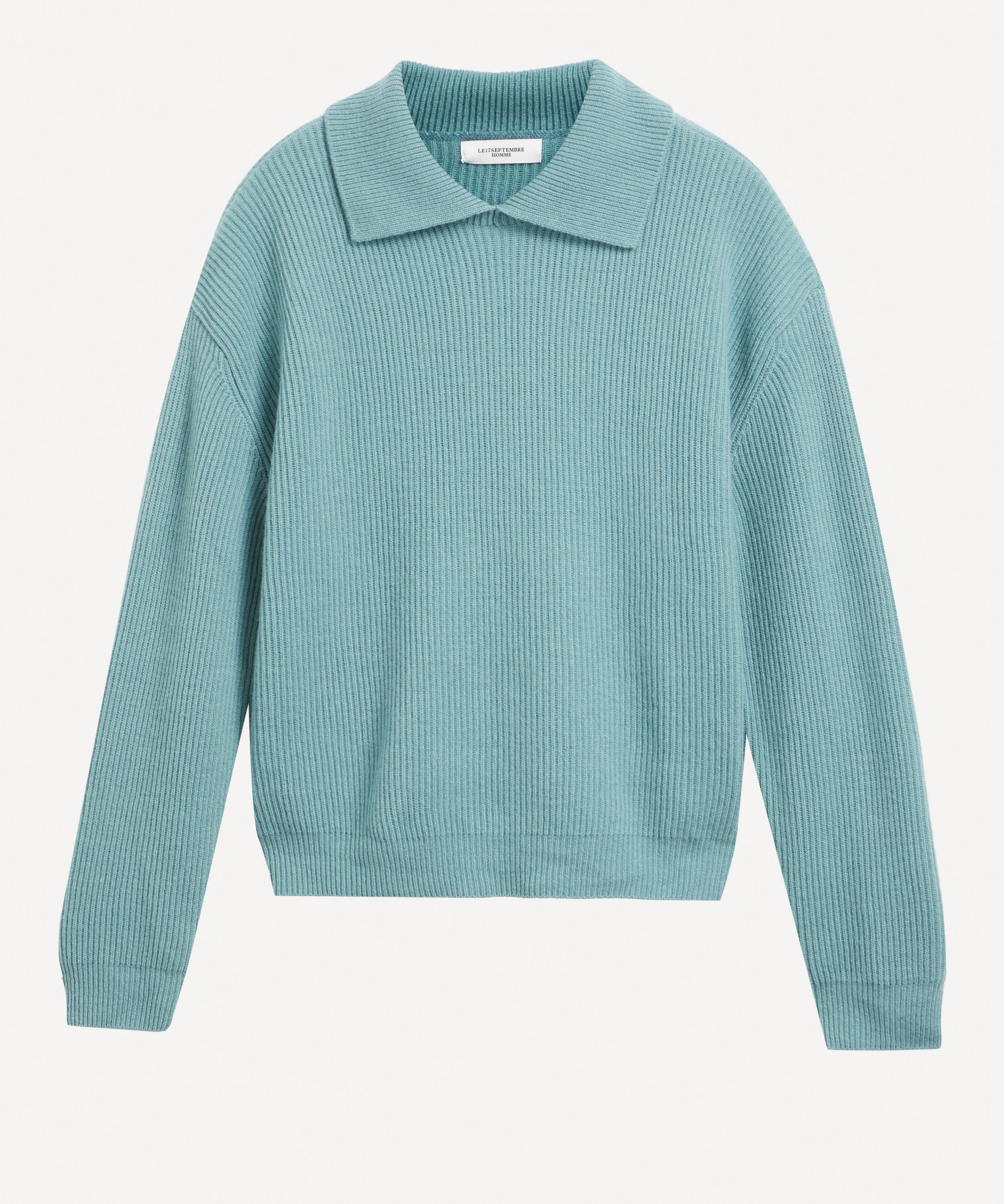 Le17septembre - Cashmere-blend Collared Pullover Jumper image number 0