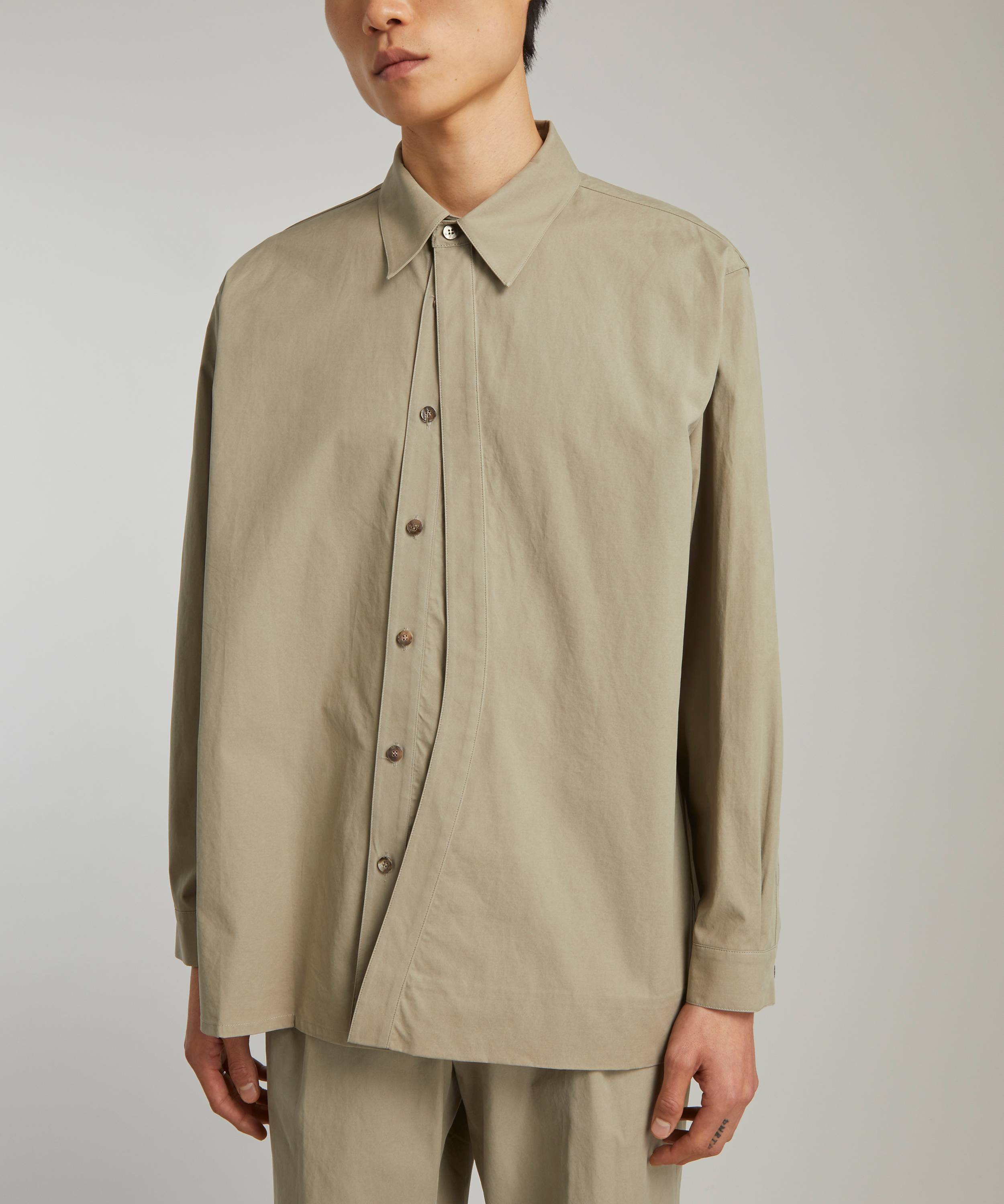 Le17septembre Round Line Layered Shirt | Liberty