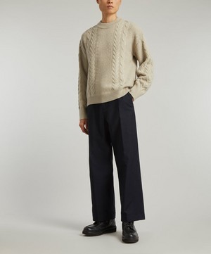 Le17septembre - Cable-Knit Pullover Jumper image number 1