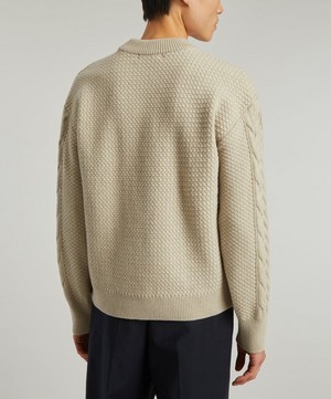 Le17septembre - Cable-Knit Pullover Jumper image number 3