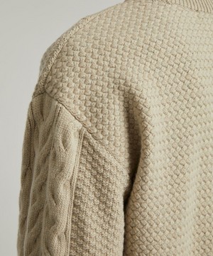 Le17septembre - Cable-Knit Pullover Jumper image number 4