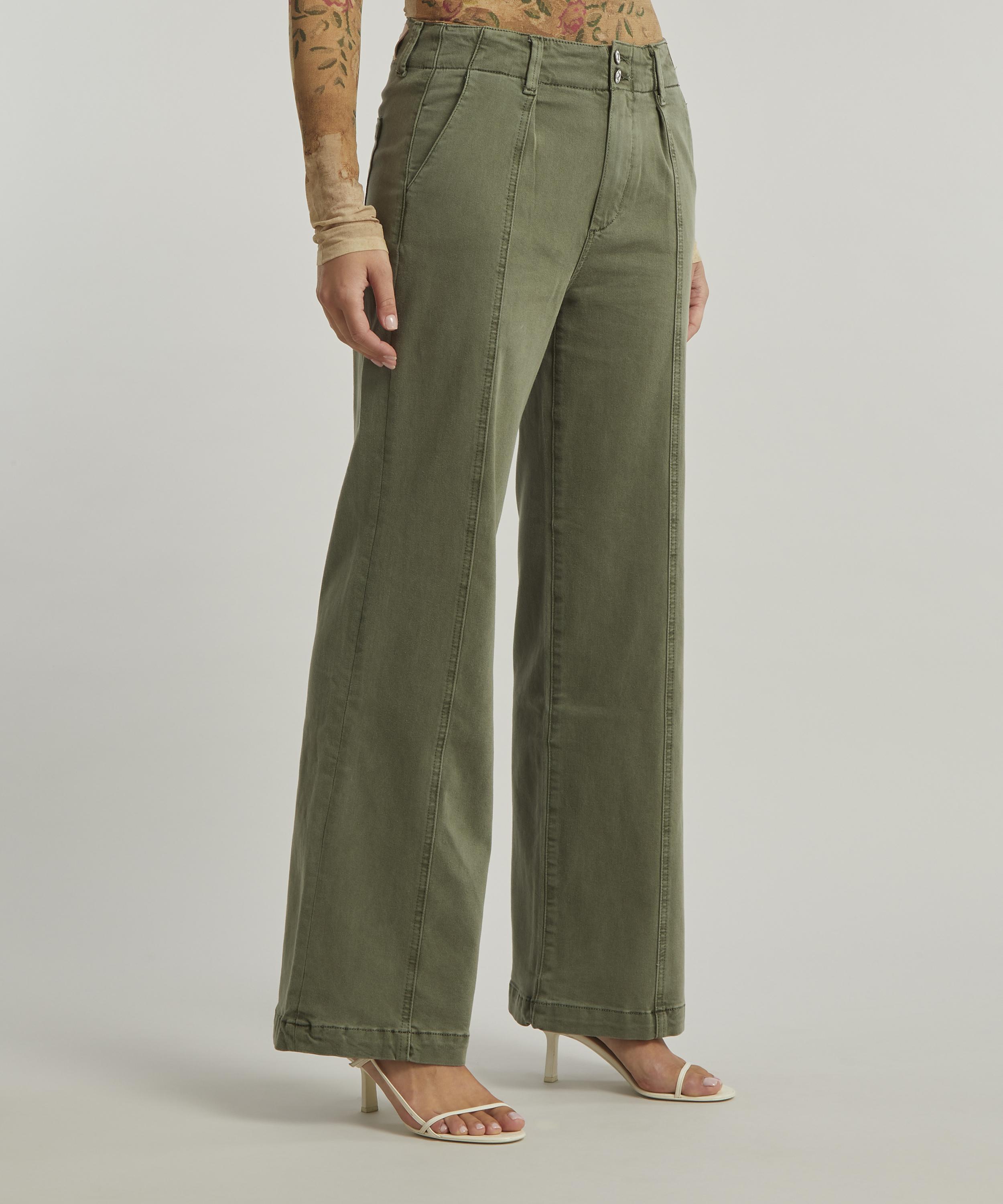 Paige - Brooklyn Wide Jeans image number 2