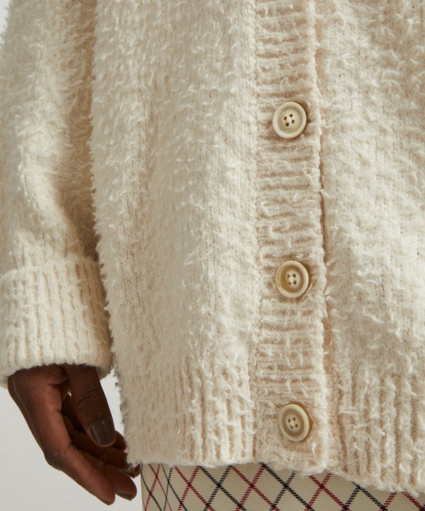 Maison Margiela Pilling Effect Knitted Cardigan | Liberty