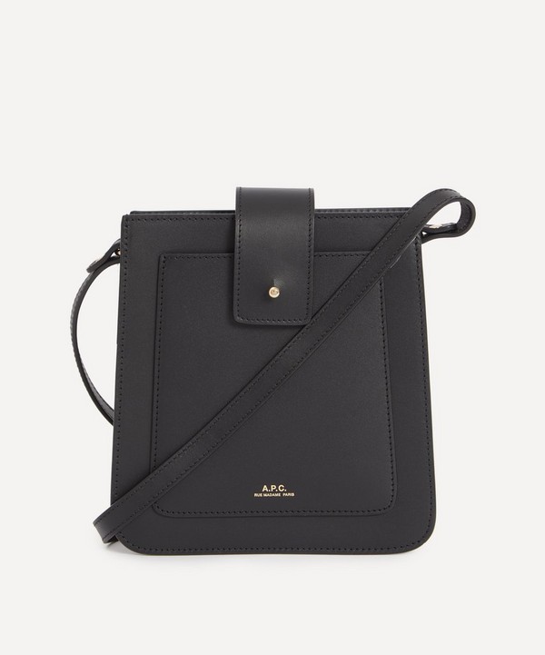 A.P.C. - Albane Leather Neck Pouch image number null