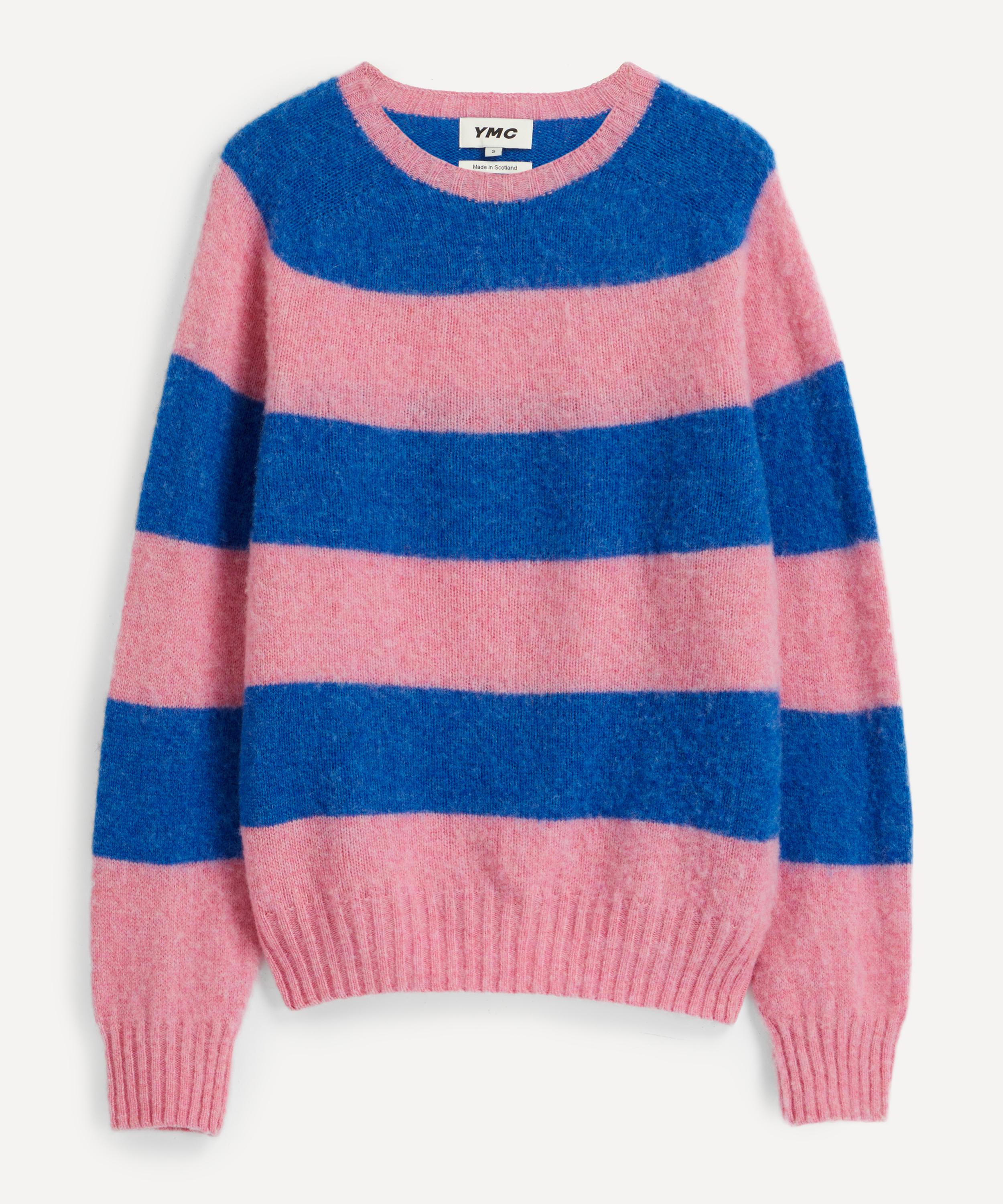 YMC Striped Suedehead Jumper Liberty