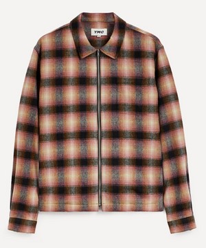 YMC - Bowie Check Overshirt image number 0