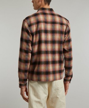 YMC - Bowie Check Overshirt image number 3