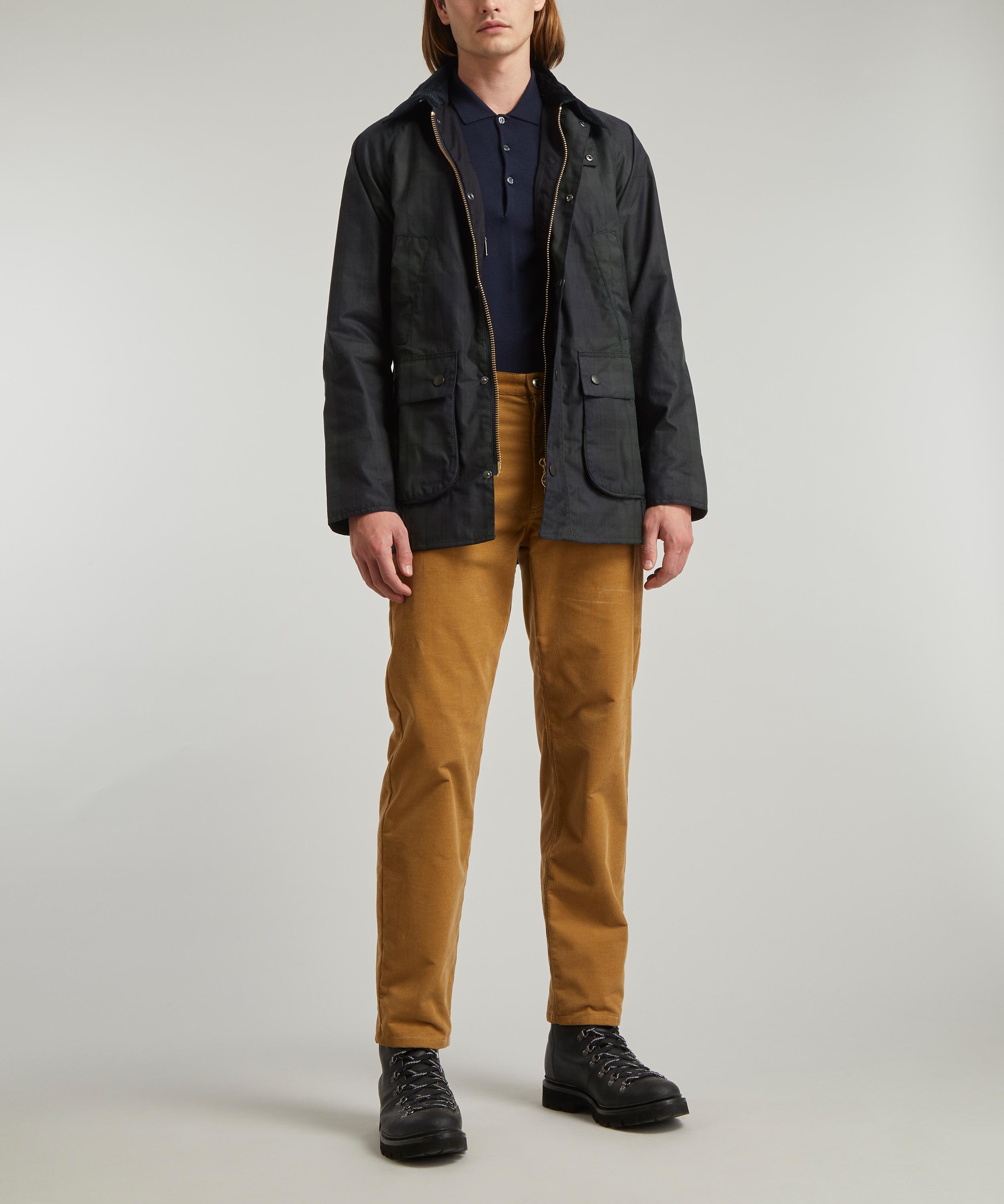 Barbour Bedale Black Watch Waxed Cotton Jacket | Liberty