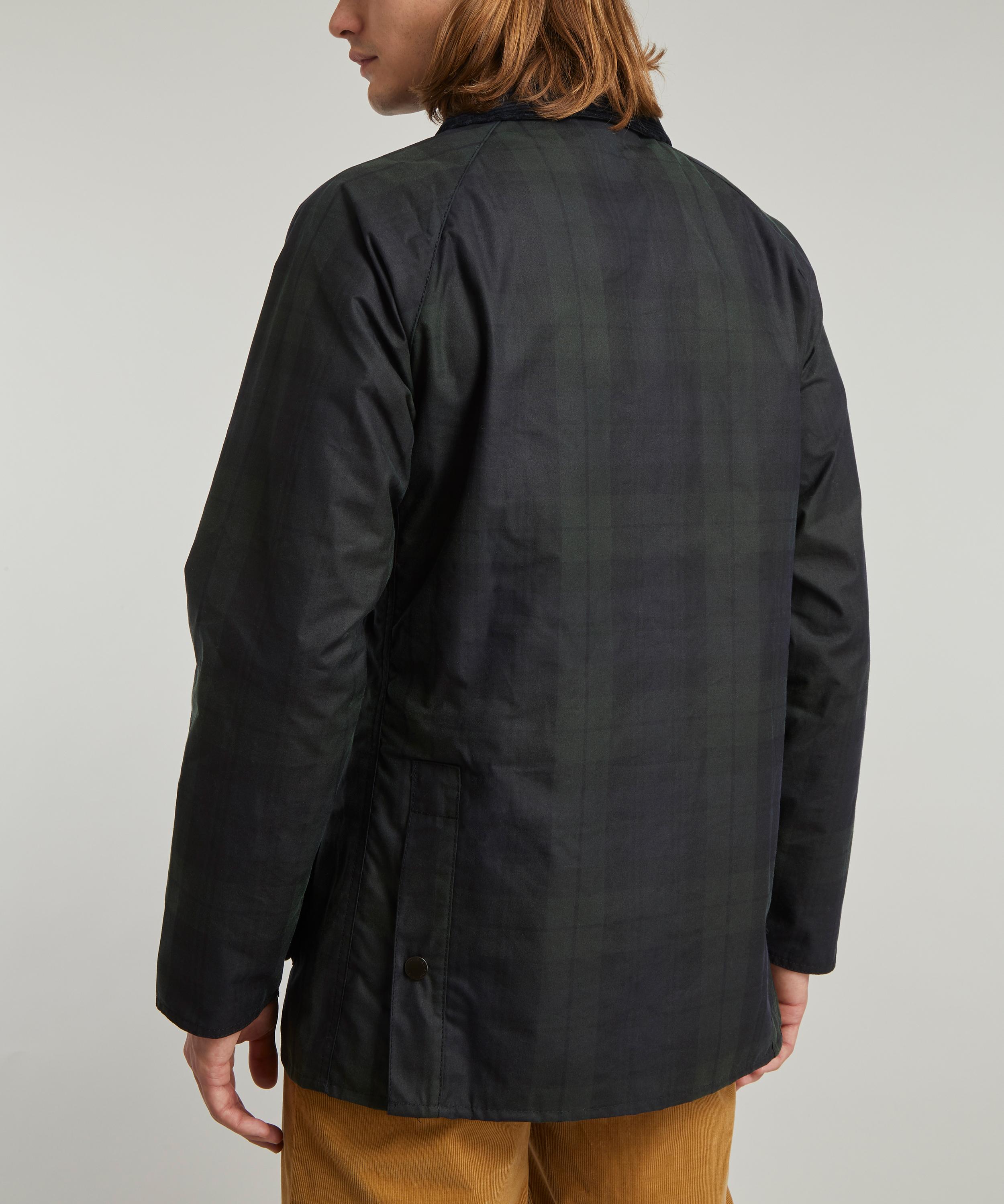 Barbour Bedale Black Watch Waxed Cotton Jacket | Liberty