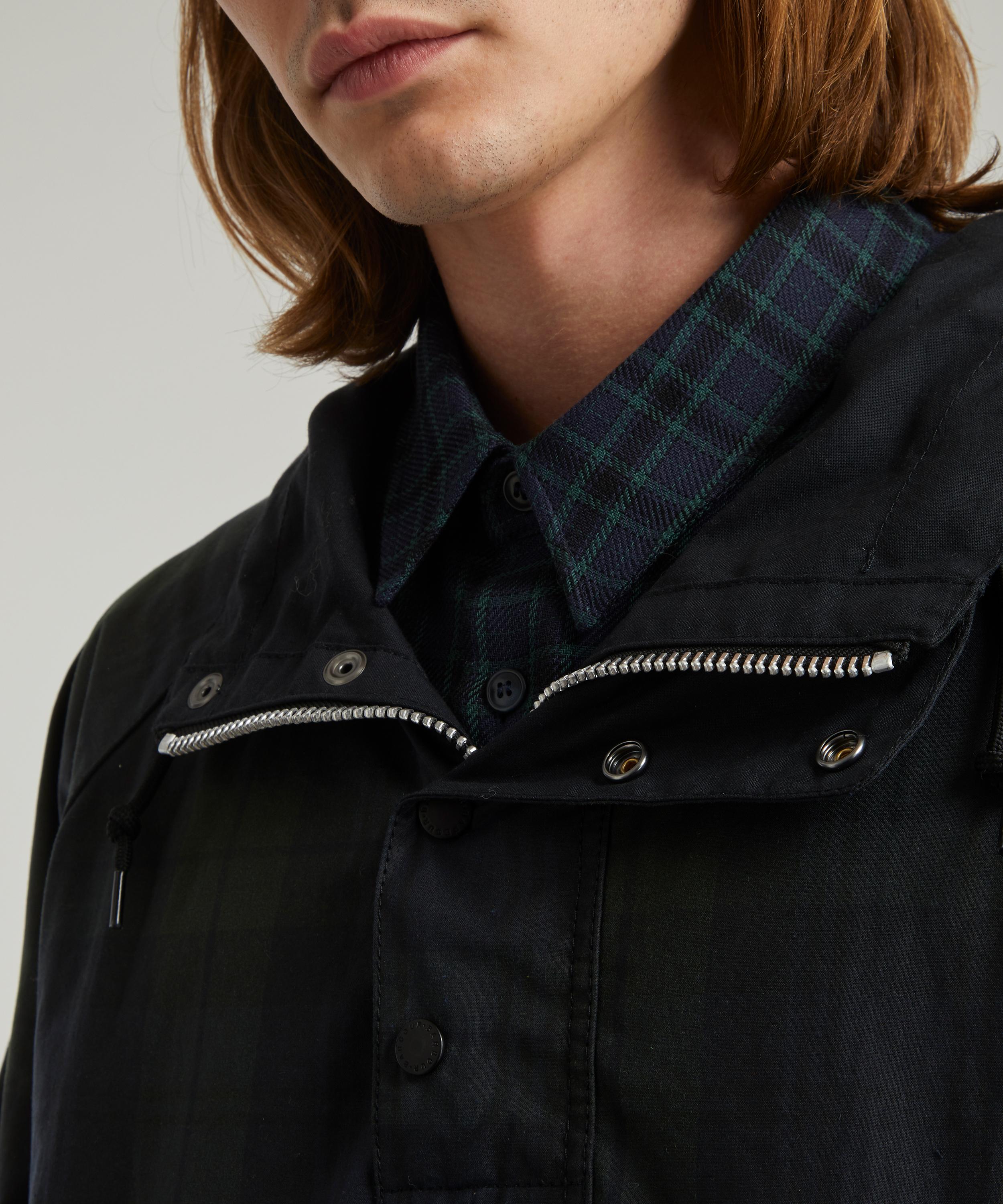 Barbour - Slim-Line Blackwatch Overhead Wax Jacket image number 4