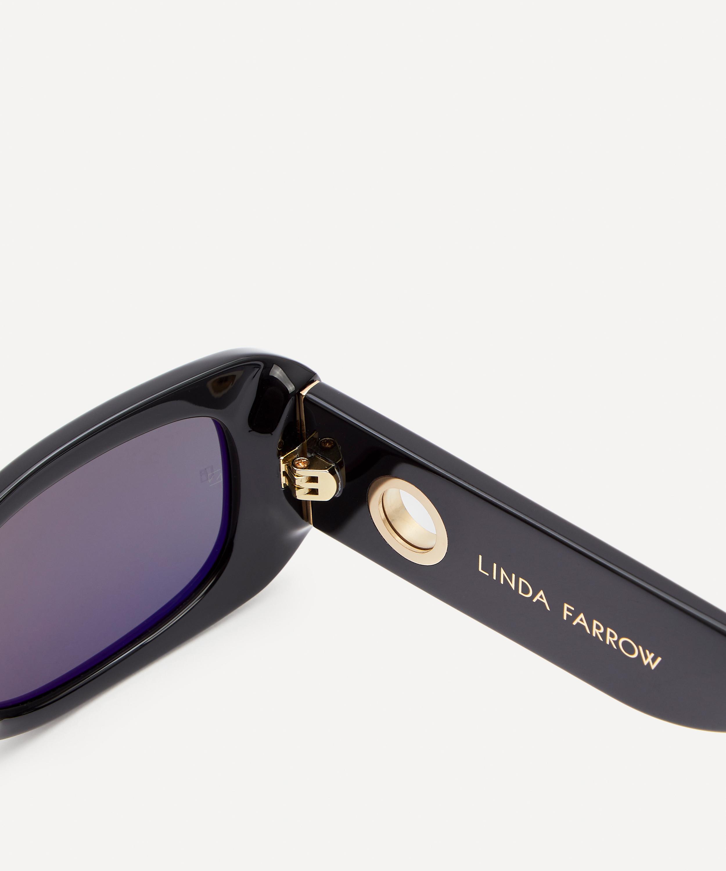 Linda Farrow - Square Acetate Sunglasses image number 3