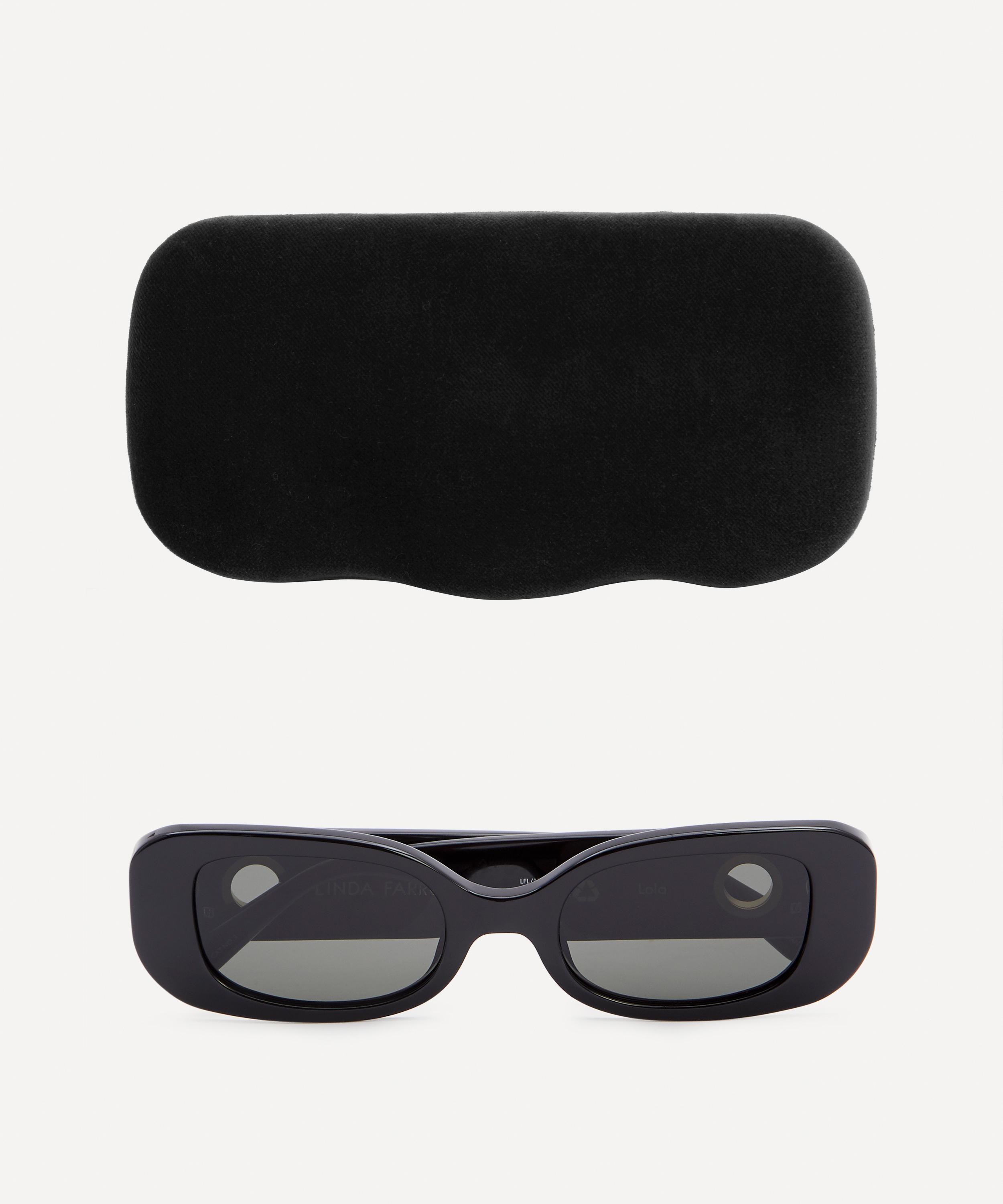 Linda Farrow - Square Acetate Sunglasses image number 4