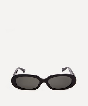 Linda Farrow - Cara Oval Acetate Sunglasses image number 0
