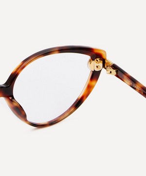 Linda Farrow - Palm Cat Eye Optical Glasses image number 3