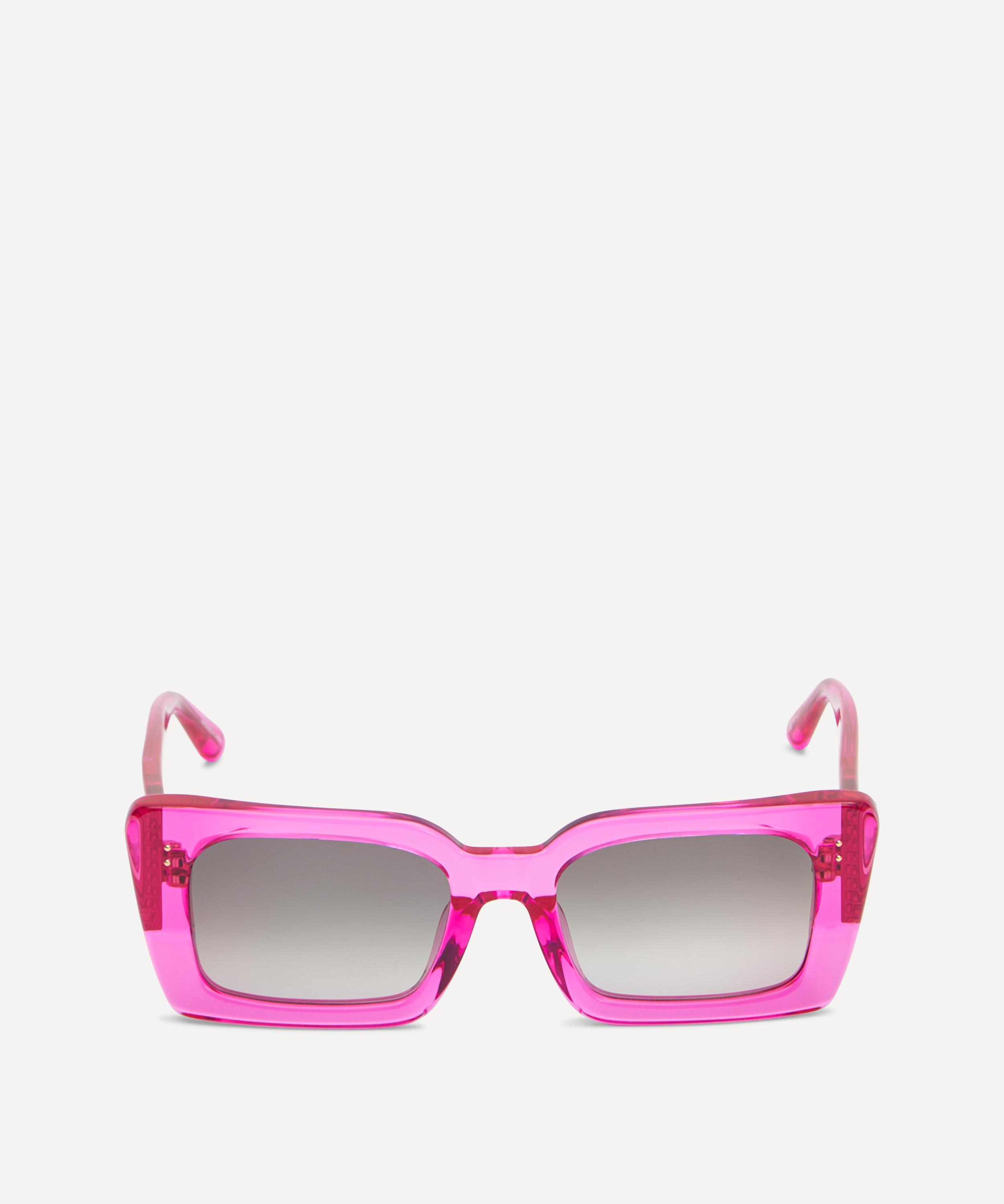 Linda Farrow - Nieve Rectangular Sunglasses image number 0