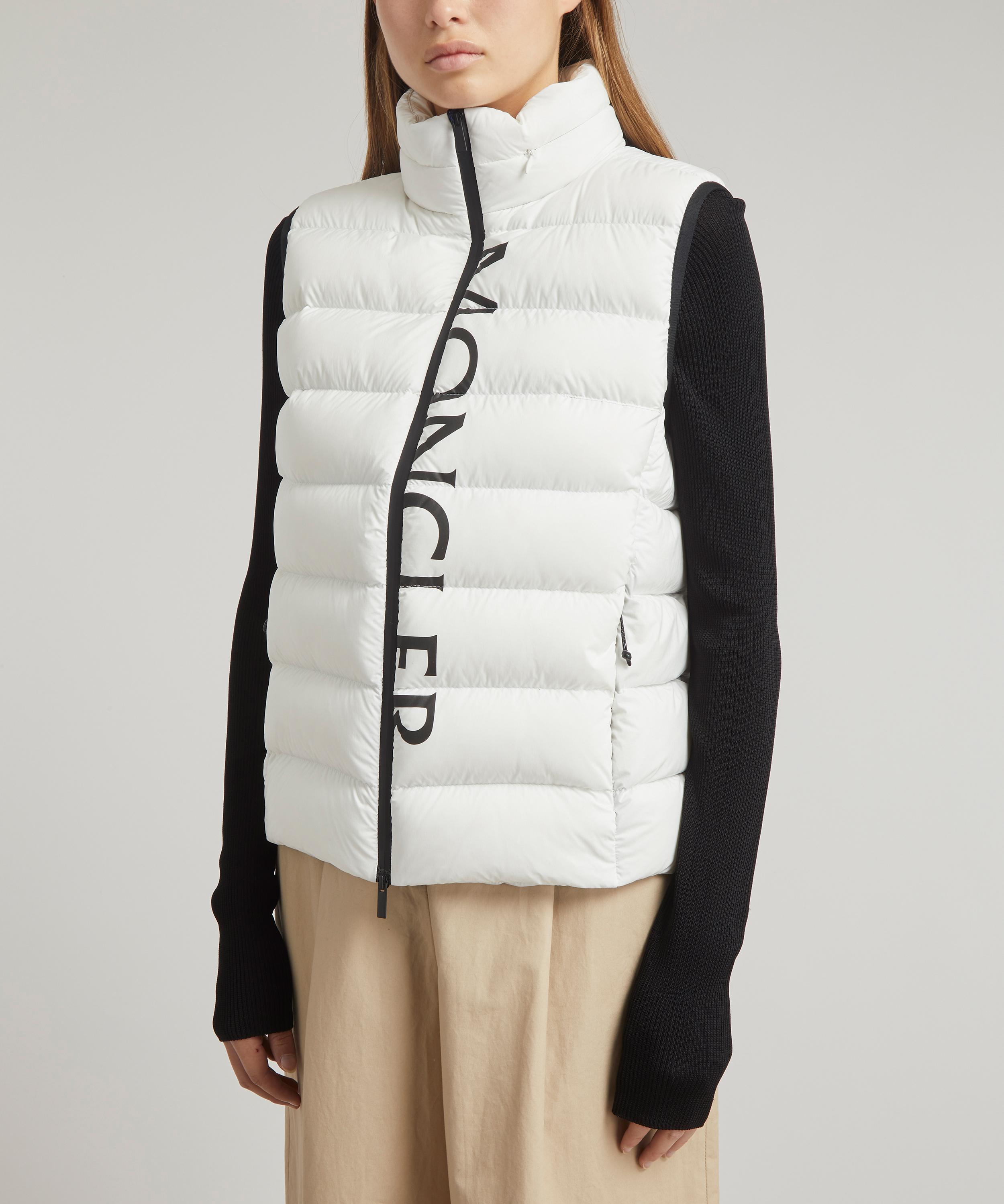 White cheap moncler gilet