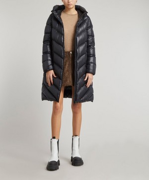 Moncler - Cambales Long Quilted Jacket image number 1