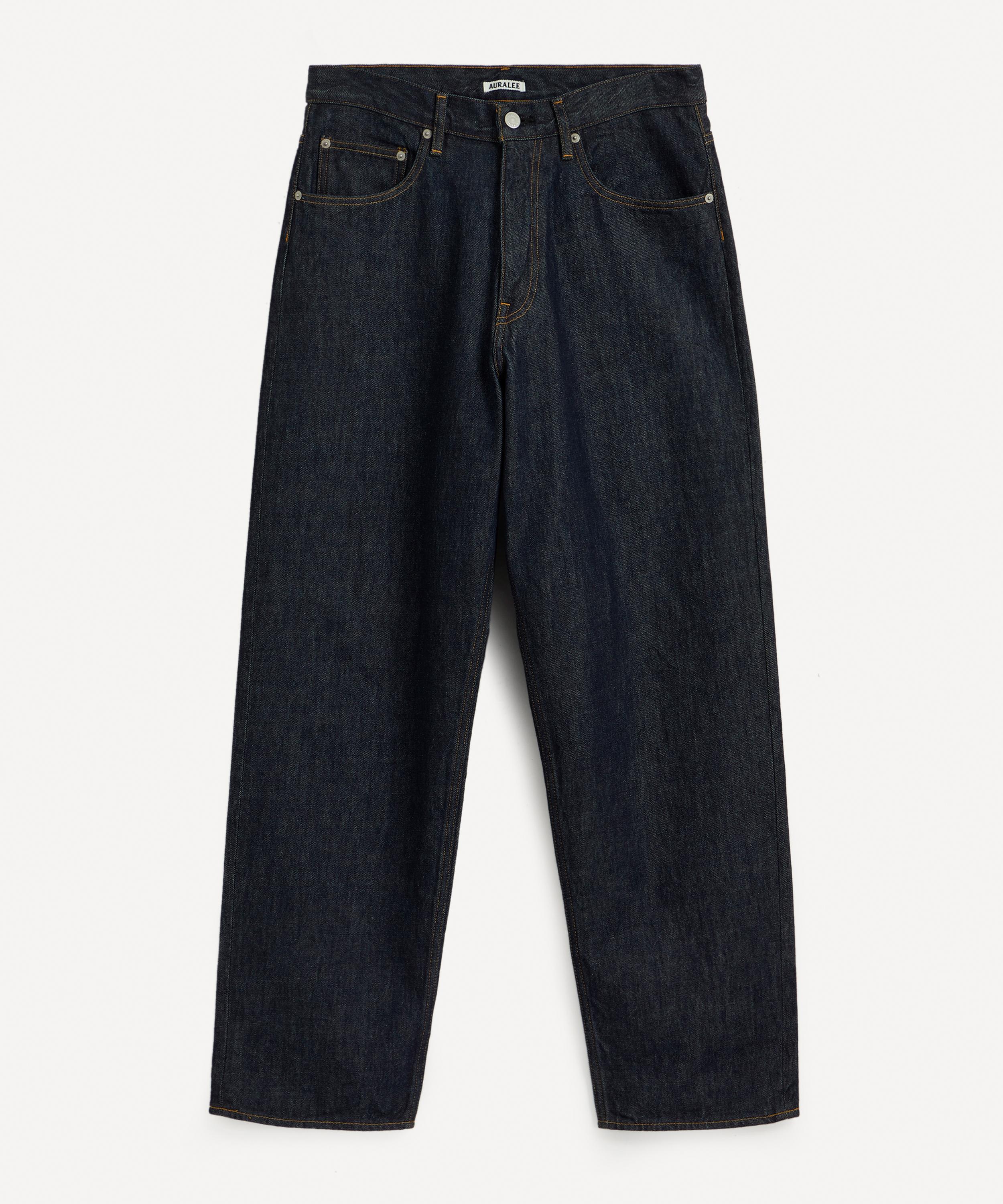 auralee hard twist denim