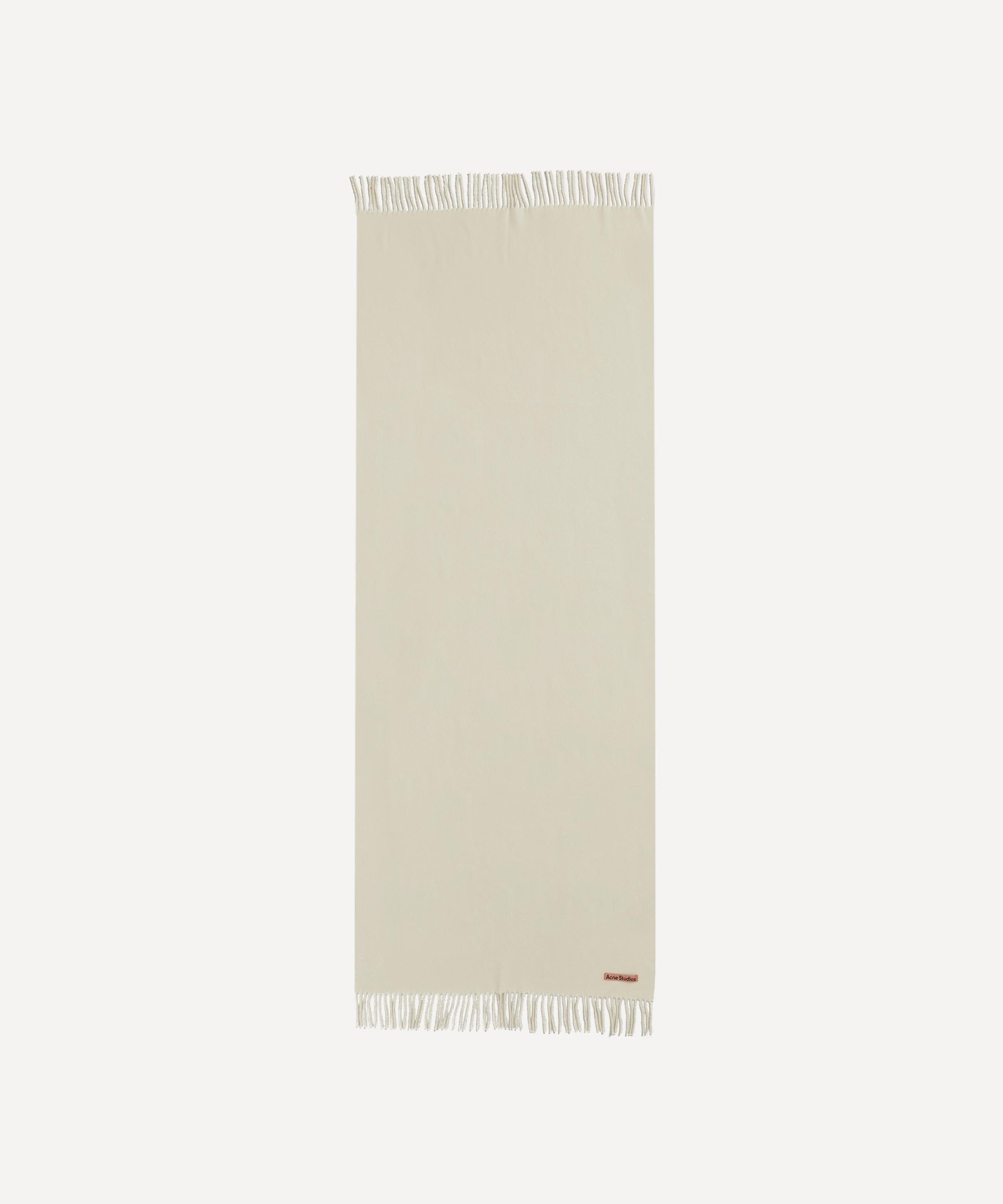Acne Studios - Oversized Fringed Wool Scarf image number 2