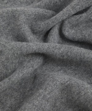 Acne Studios - Oversized Fringed Wool Scarf image number 4