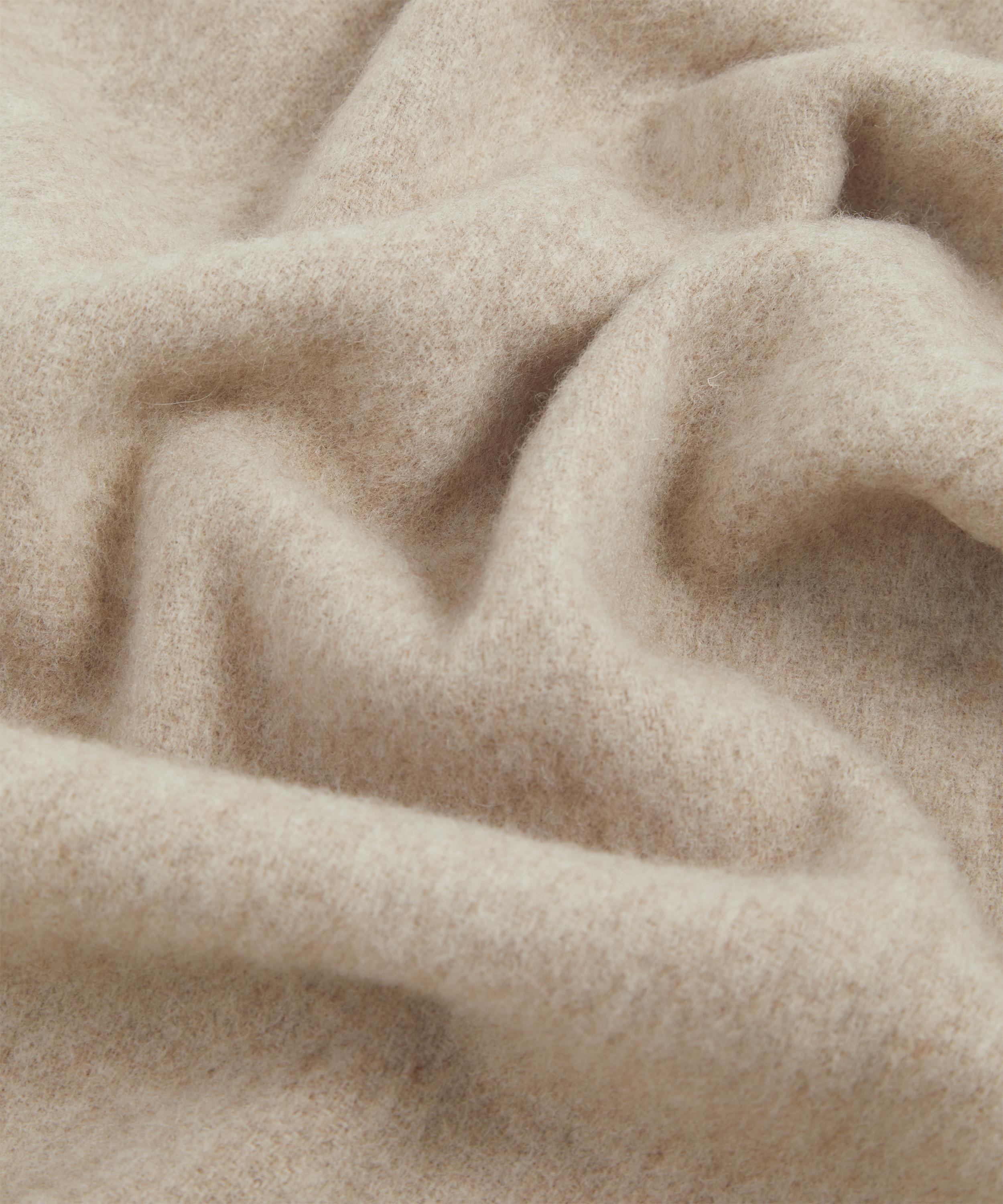 Acne Studios - Narrow Fringed Wool Scarf image number 3