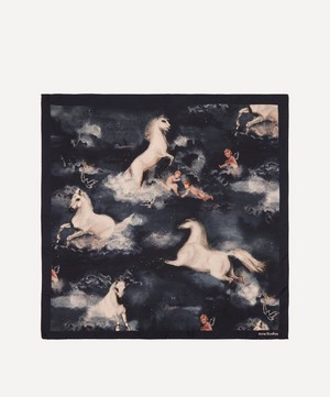 Acne Studios - Horses In Heaven Silk Scarf image number 1