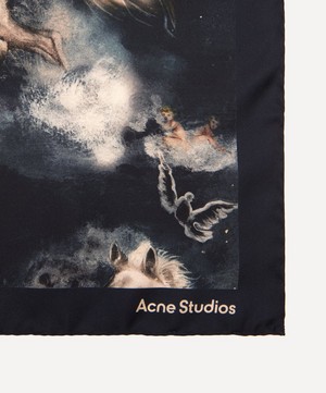 Acne Studios - Horses In Heaven Silk Scarf image number 2