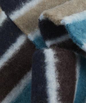 Acne Studios - Long Stripe Wool-Blend Scarf image number 3