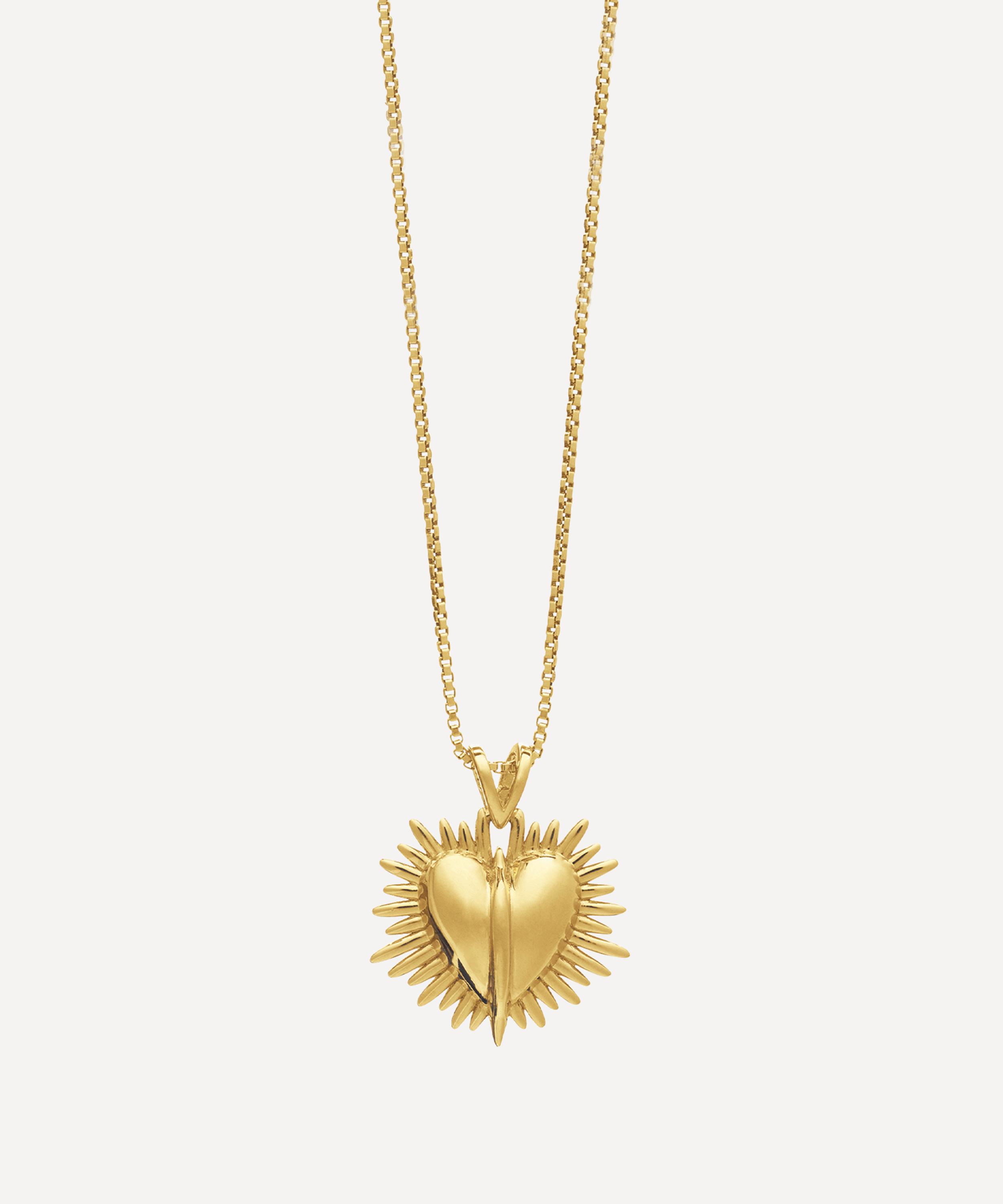 L'Atelier Global Rio Lock Heart Necklace