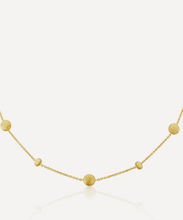 Auree - 18ct Gold-Plated Vermeil Silver Garda Nugget Necklace image number null