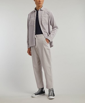 Wax London - Kurt Grey Violet Cord Trouser image number 1