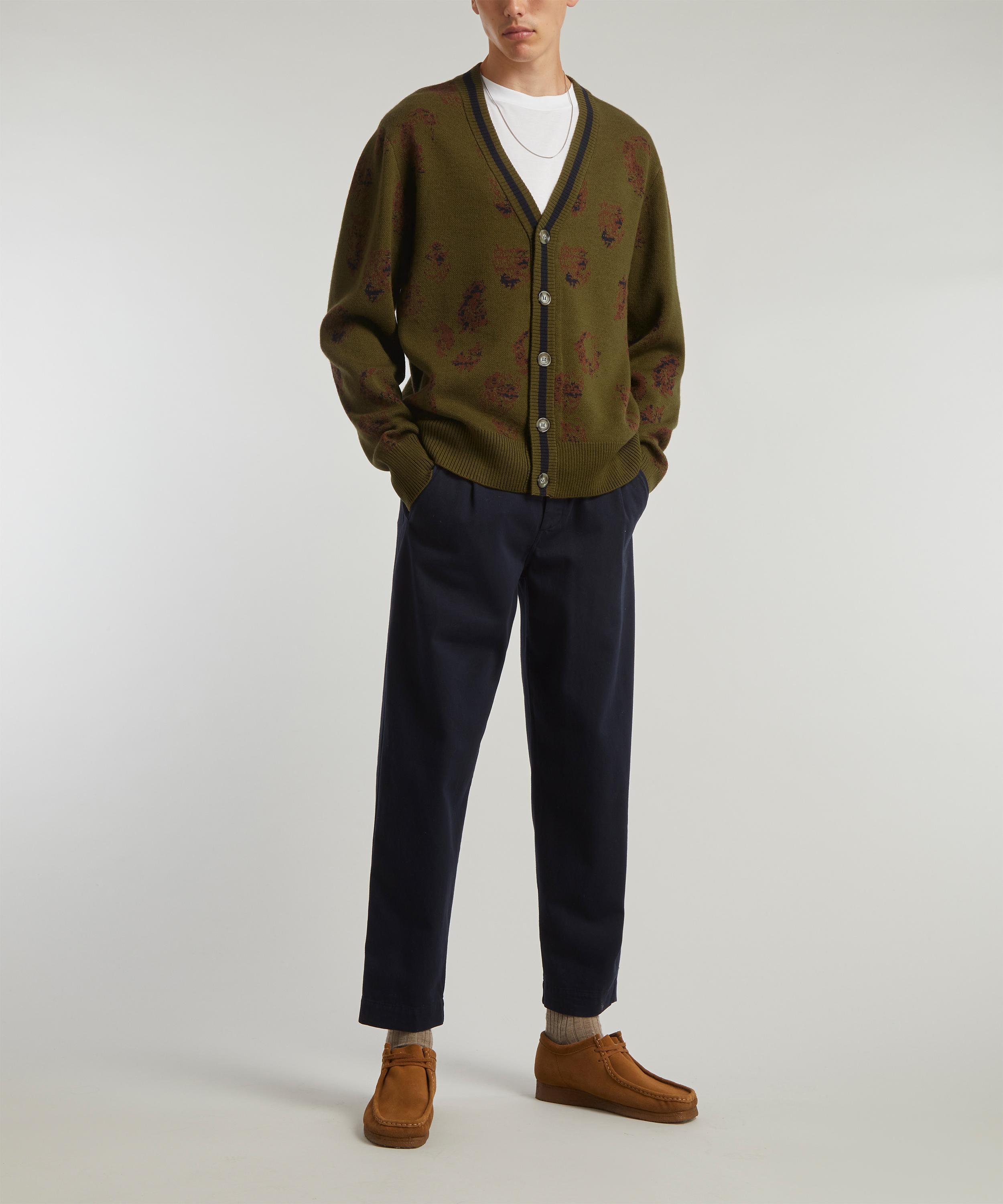 Wax London - Schill Cardigan Moss Garden image number 1