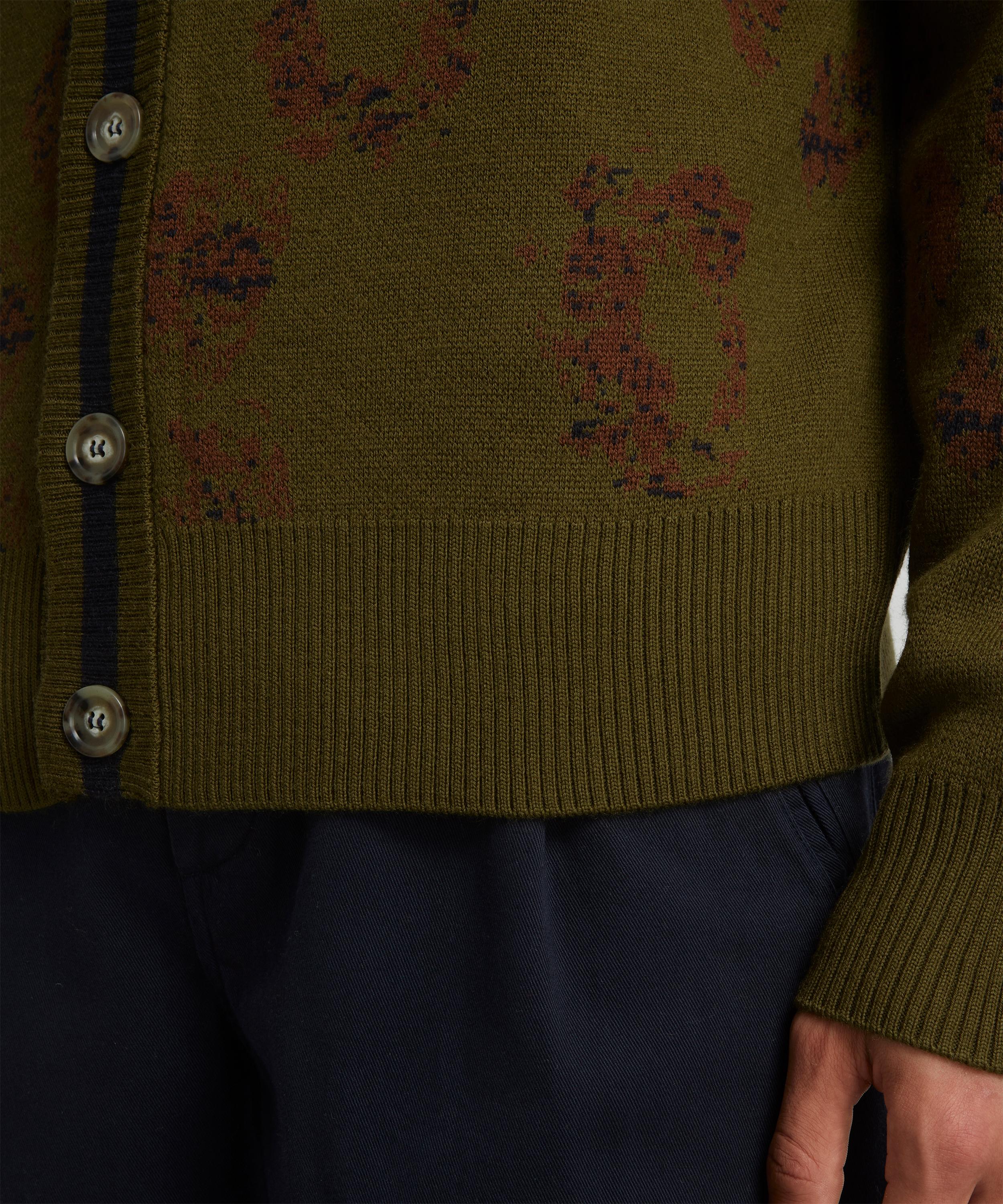 Wax London - Schill Cardigan Moss Garden image number 4