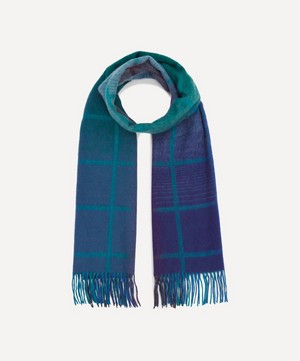 Paul Smith - Andromeda Check Wool Scarf image number 0