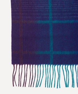Paul Smith - Andromeda Check Wool Scarf image number 2