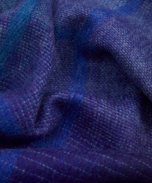 Paul Smith - Andromeda Check Wool Scarf image number 3