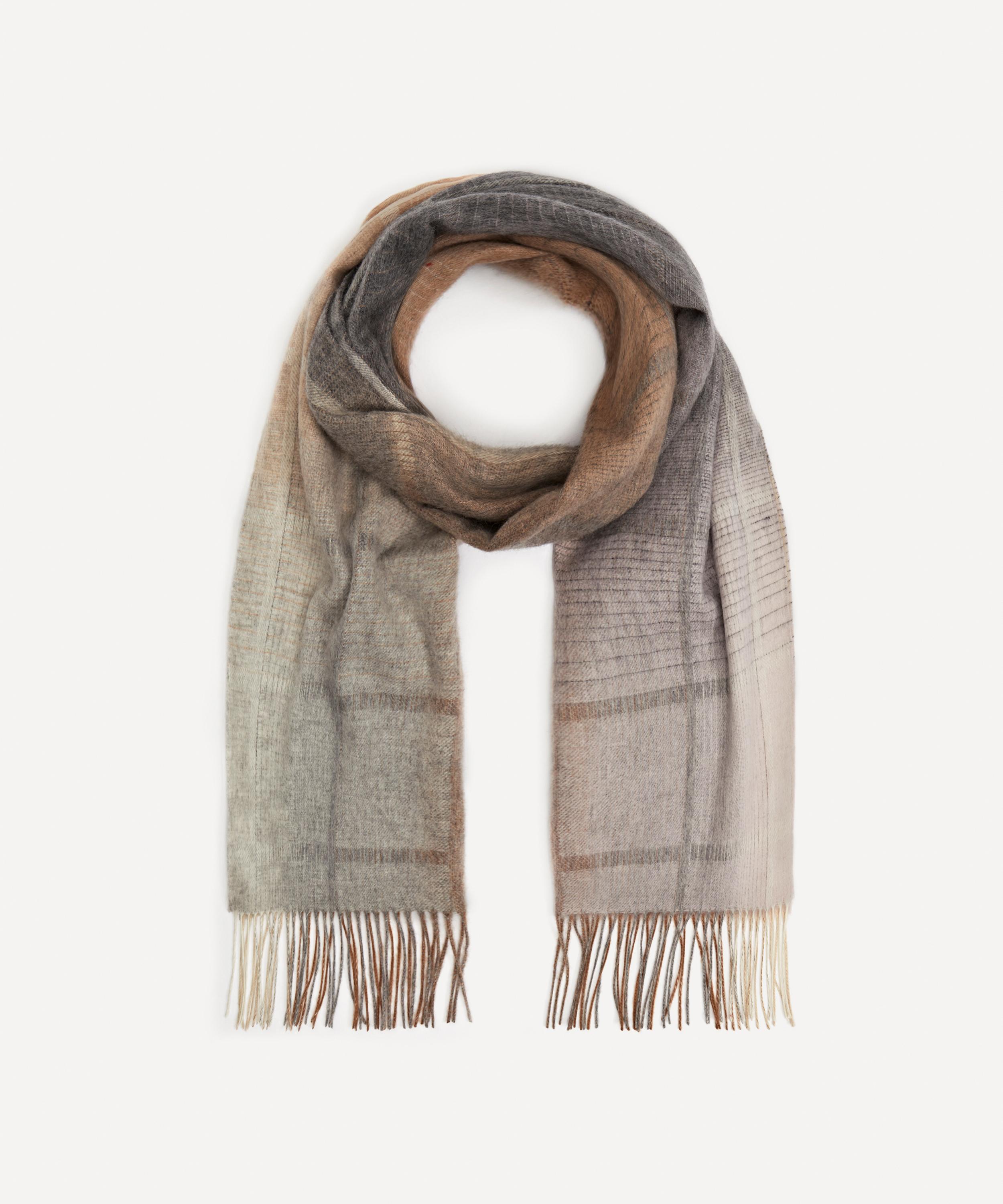 Paul Smith - Andromeda Check Wool Scarf image number 0