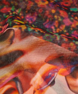 Paul Smith - Solarized Floral Silk Scarf image number 3