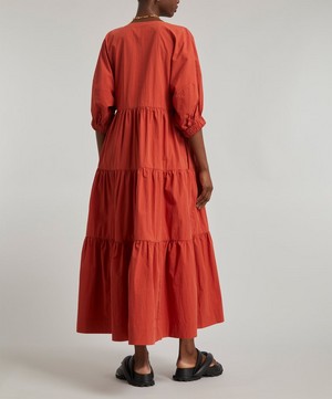 CO - Tiered Cotton Dress image number 3