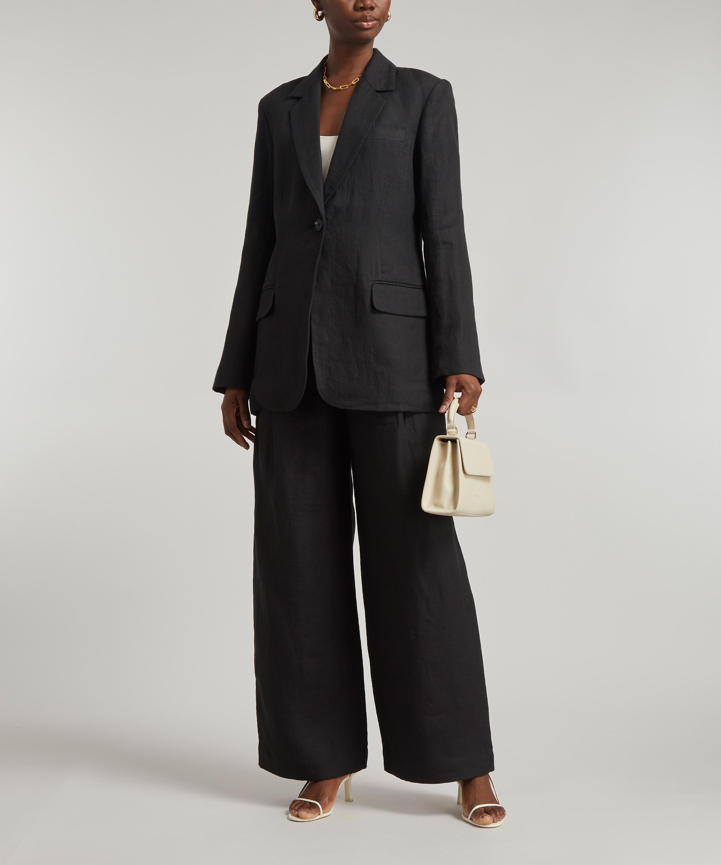 CO - Single Button Linen Blazer image number 1