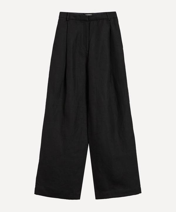CO - Front Pleat Linen Trousers