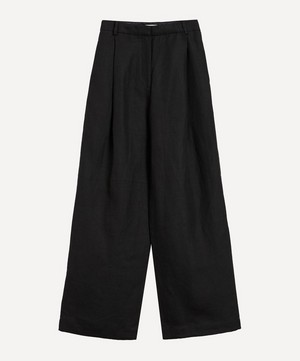 CO - Front Pleat Linen Trousers image number 0