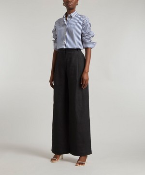 CO - Front Pleat Linen Trousers image number 1