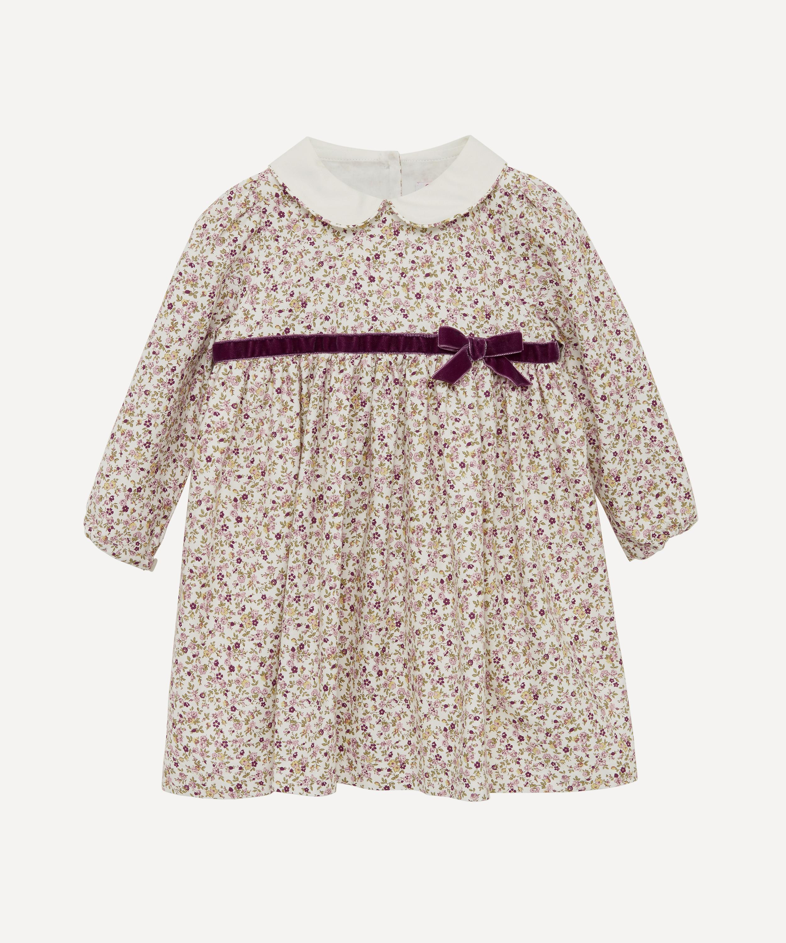 Trotters - Aubrey Bow Dress 3-24 Months image number 0