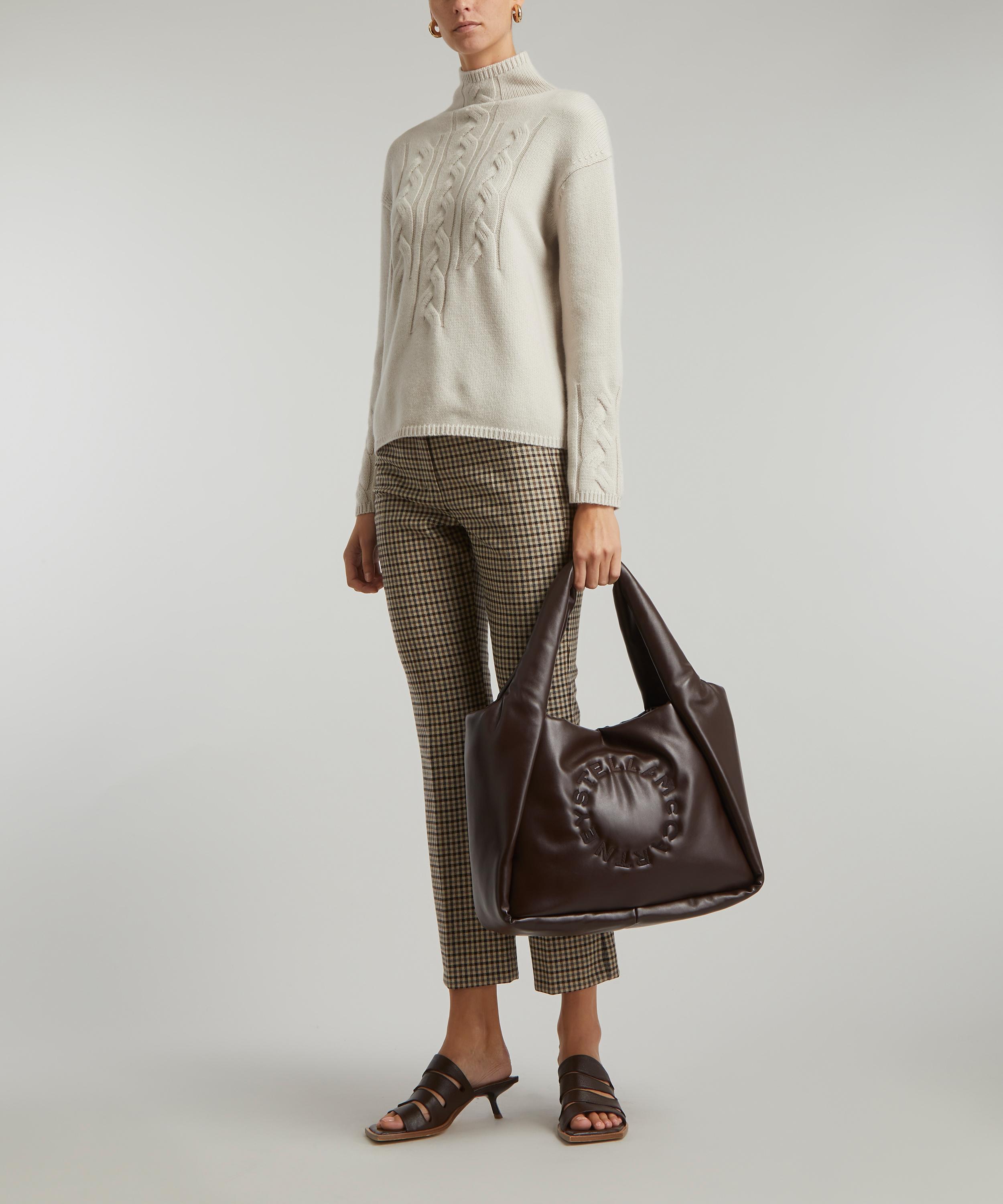 Stella McCartney Perforated Logo Tote Bag