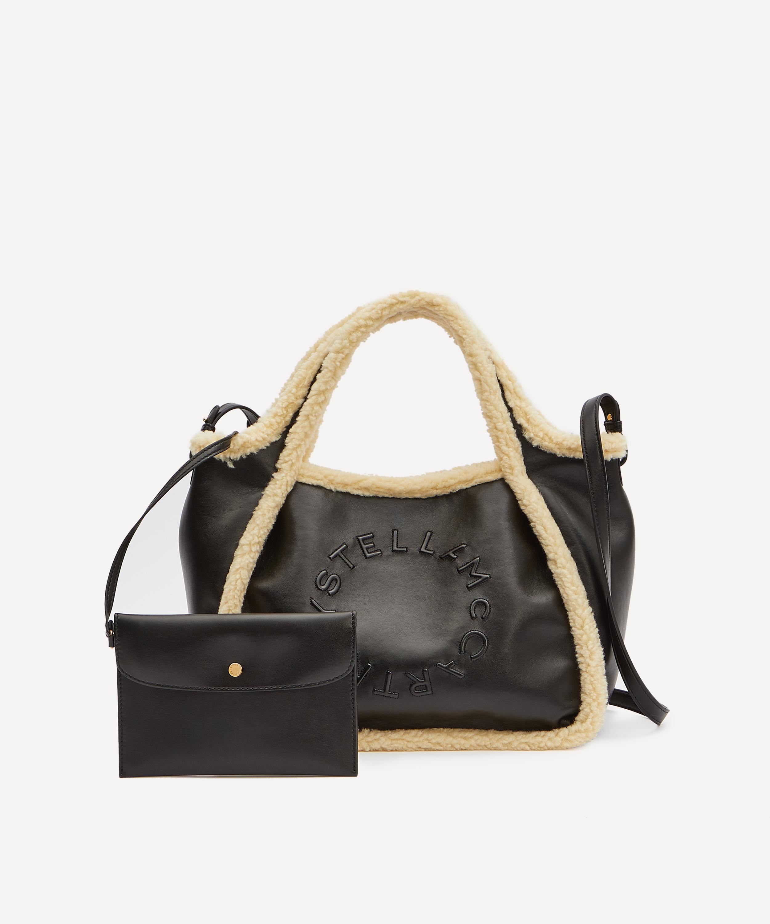 Stella McCartney - Shearling Crossbody Tote Bag image number 6