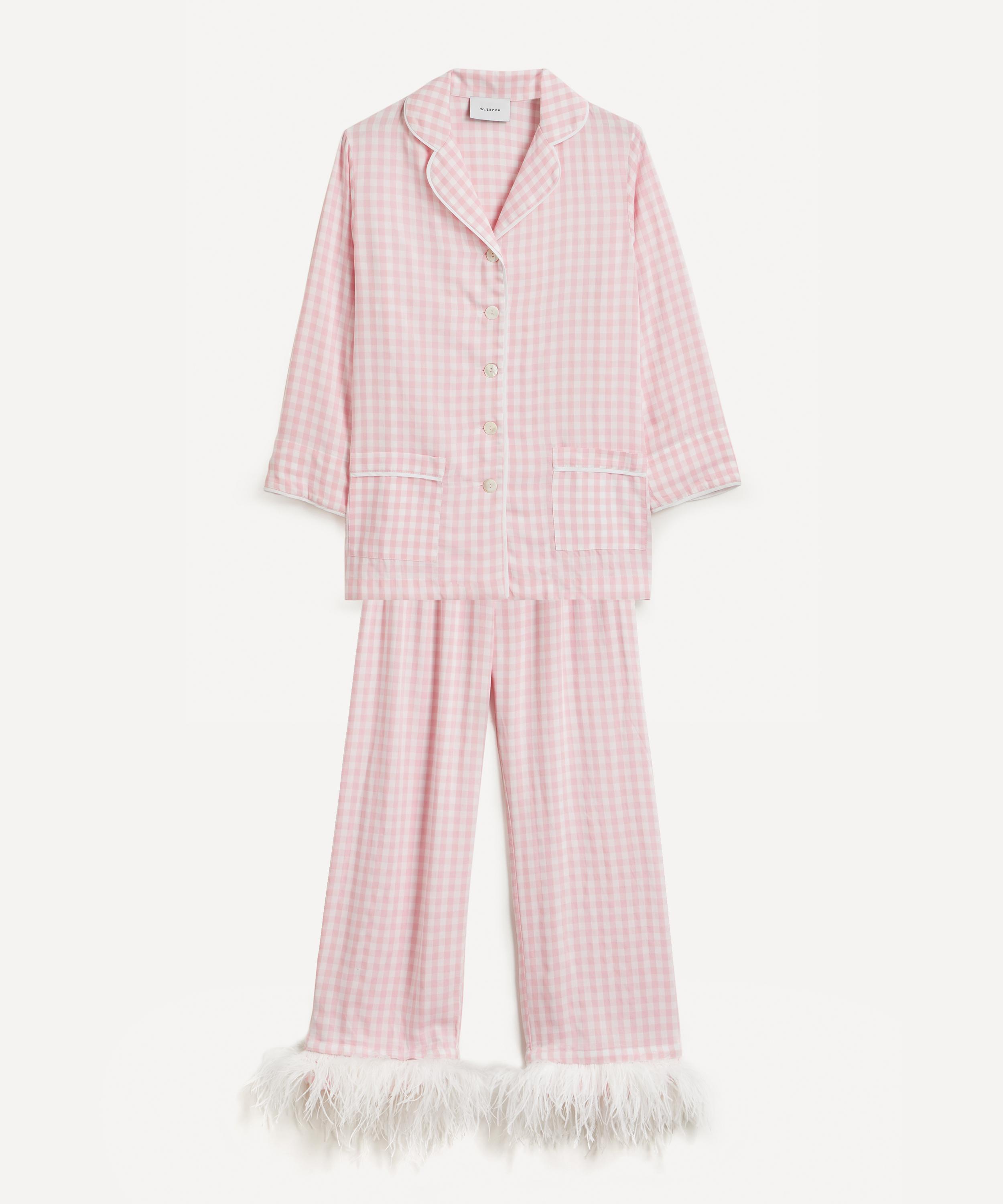 Sleeper Pink Vichy Party Pajama Set