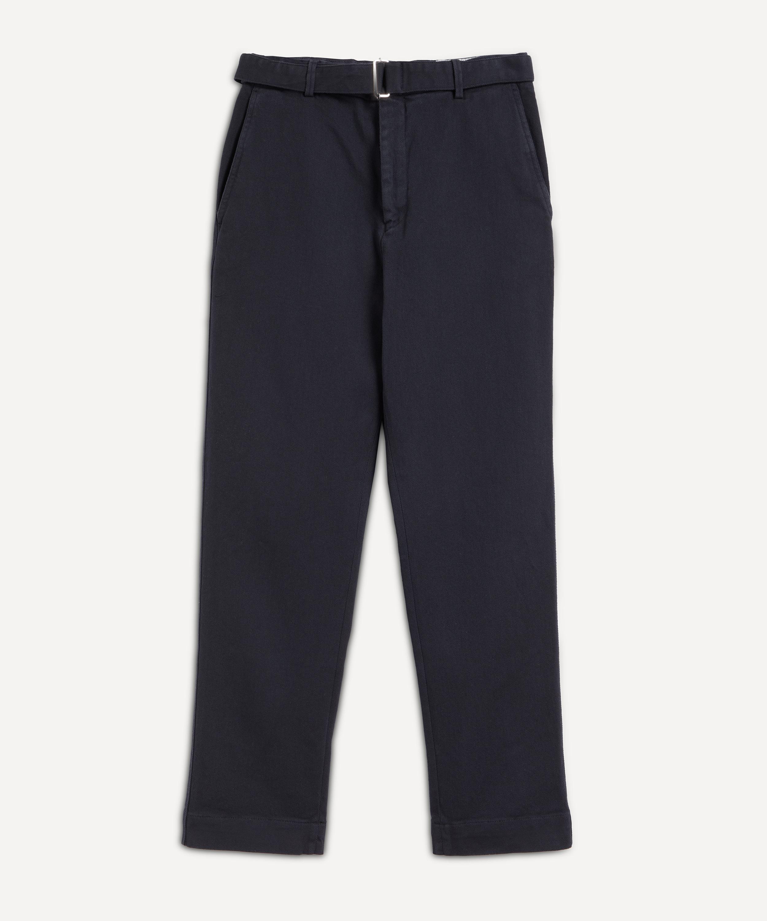 Officine Générale - Oswald Cotton Twill Trousers image number 0